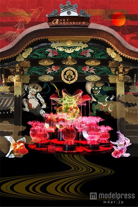 “究極の日本の美意識”を体感「アートアクアリウム」 史上初5大作品が集結