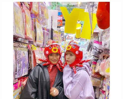 藤田ニコル&ローラが“タコさん” レアショットに「可愛すぎる」の声
