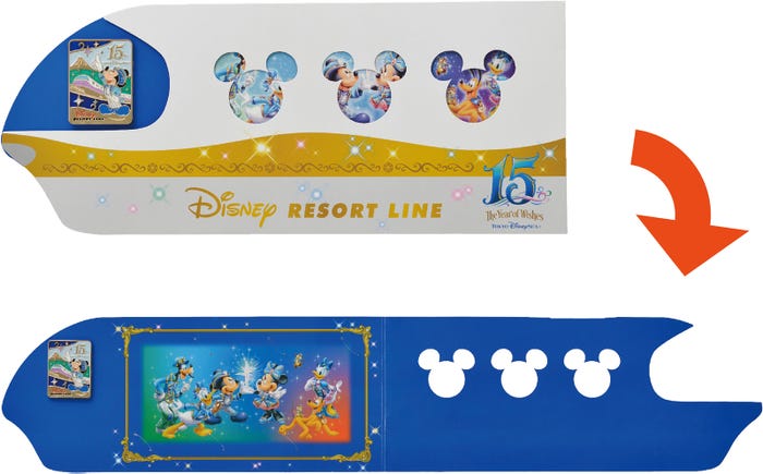 オリジナルピン(台紙付き)※イメージ(C)Disney