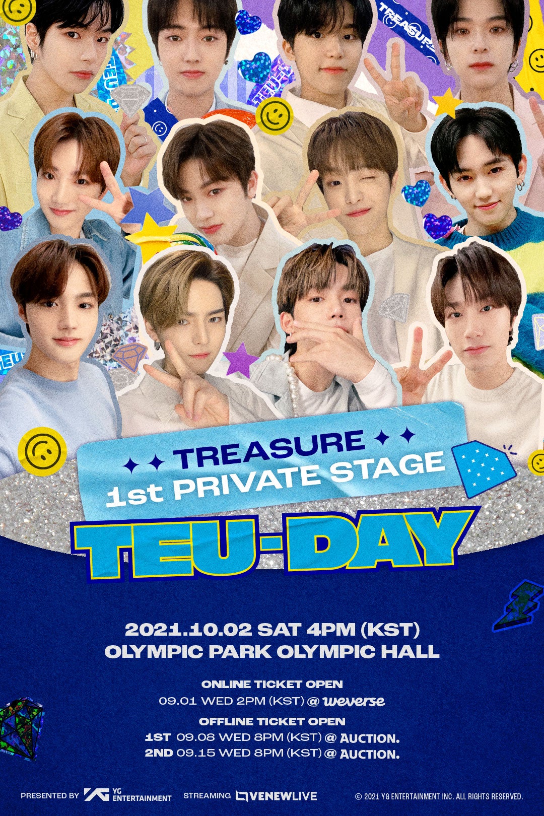 TREASURE 1ST PRIVATE STAGE [TEU-DAY] （提供写真）
