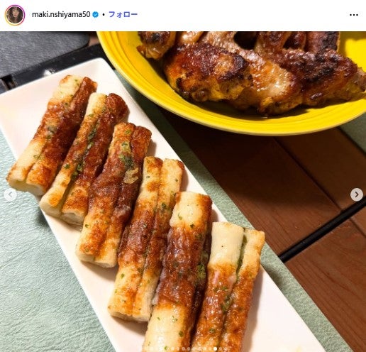 西山茉希Instagramより