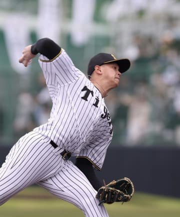 阪神 先発・ドラ5能登が2回4安打4失点 ほろ苦デビューも初回は三者凡退 最速146キロ