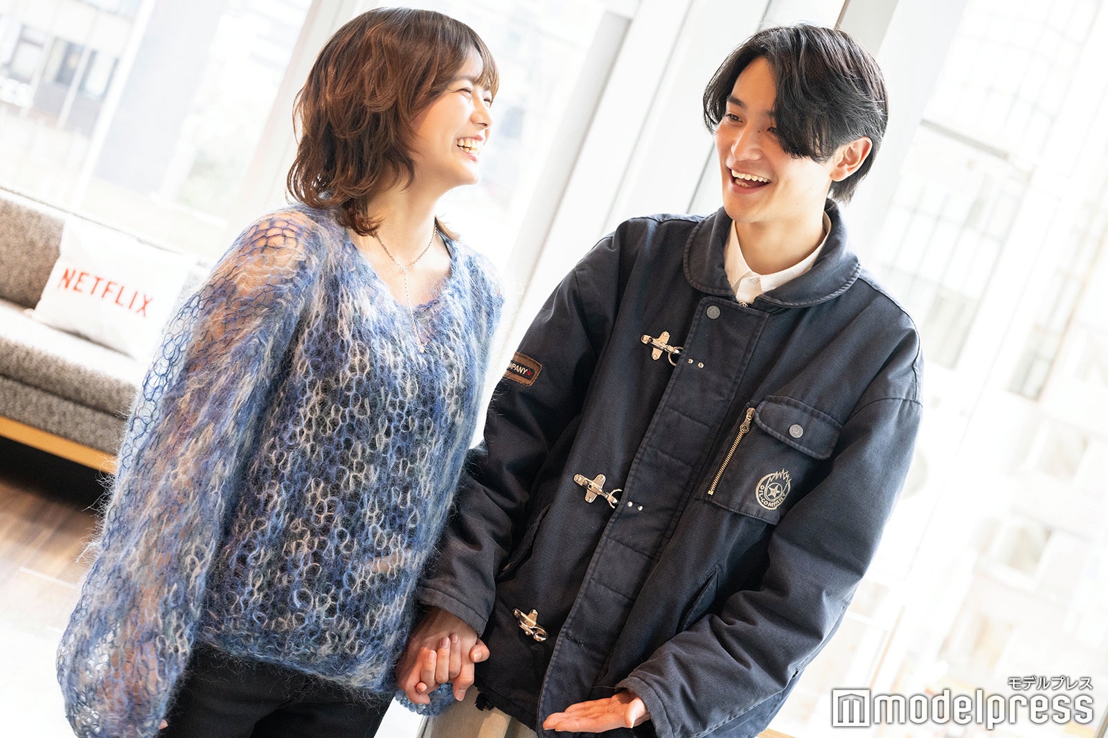 面高ケンスケ、朝日ななみ（C）モデルプレス