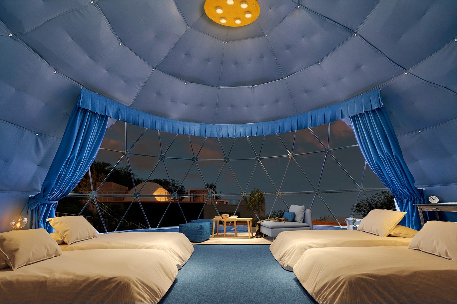 釣ヶ崎グランピングリゾート／画像提供：ブッキングリゾート