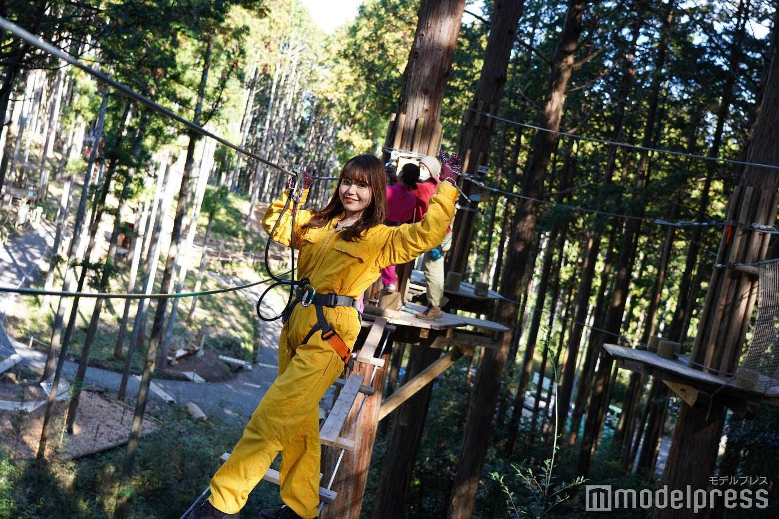 「スリル満点でめっちゃ楽しい！」 （C）モデルプレス