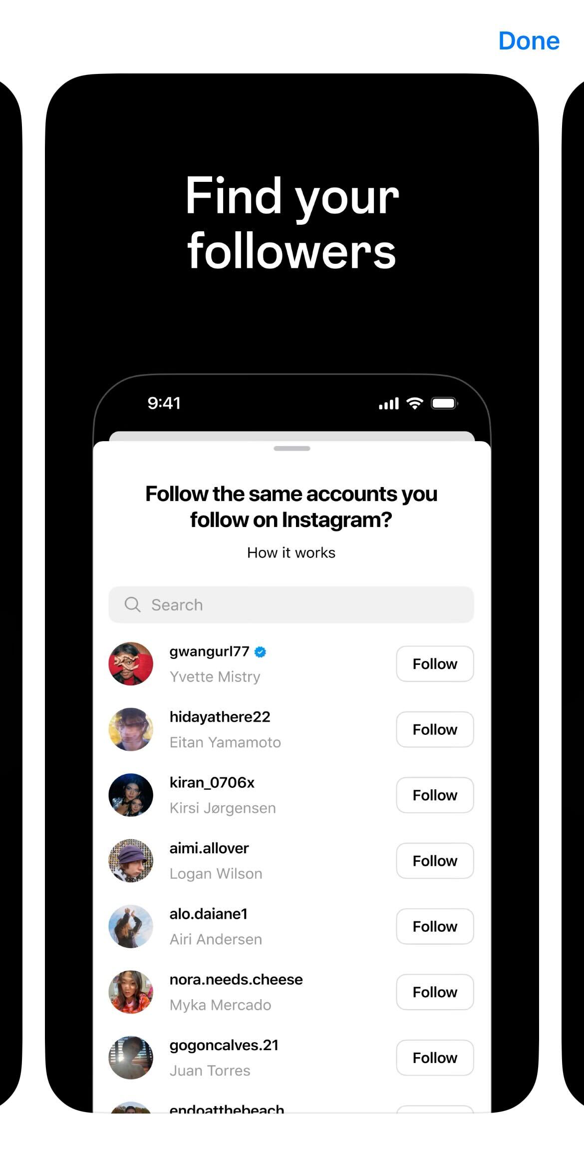 Threads／App Storeより
