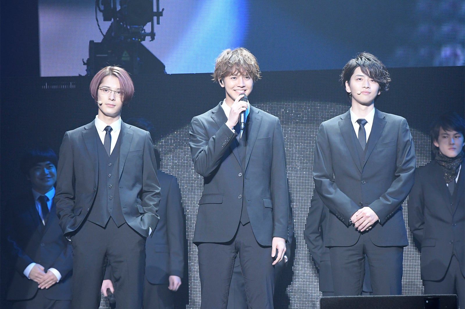 塩野瑛久、片寄涼太、飯島寛騎（C）「PRINCE OF LEGEND」製作委員会 （C）HI-AX All Rights Reserved.