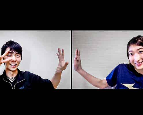 羽生結弦選手&池江璃花子選手が見る“五輪”とは? 初対談で2人の共通点・秘話語る