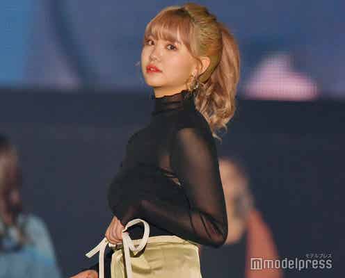 「Popteen」ゆあてぃー、クール&SEXYなブラックコーデ<関コレ2021S/S>