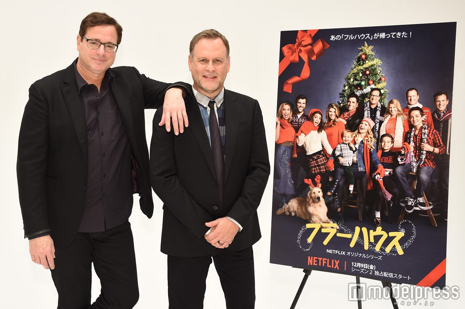 （左から）ボブ・サゲット、デイブ・クーリエ（C）モデルプレス