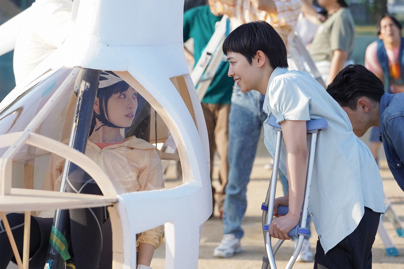 福原遥、吉谷彩子／「舞いあがれ！」第25話（C）NHK