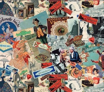 ヴェンキ140周年のコラージュ／画像提供：ヴェンキ・ジャパン