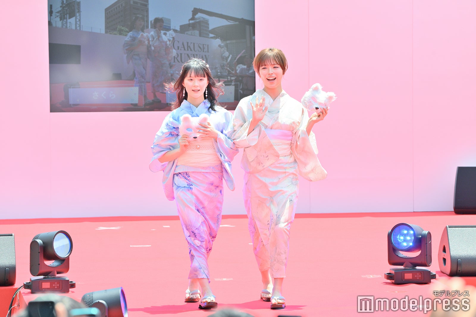 さくら＆おさき（C）モデルプレス