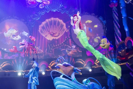 キング・トリトンのコンサート（C）Disney