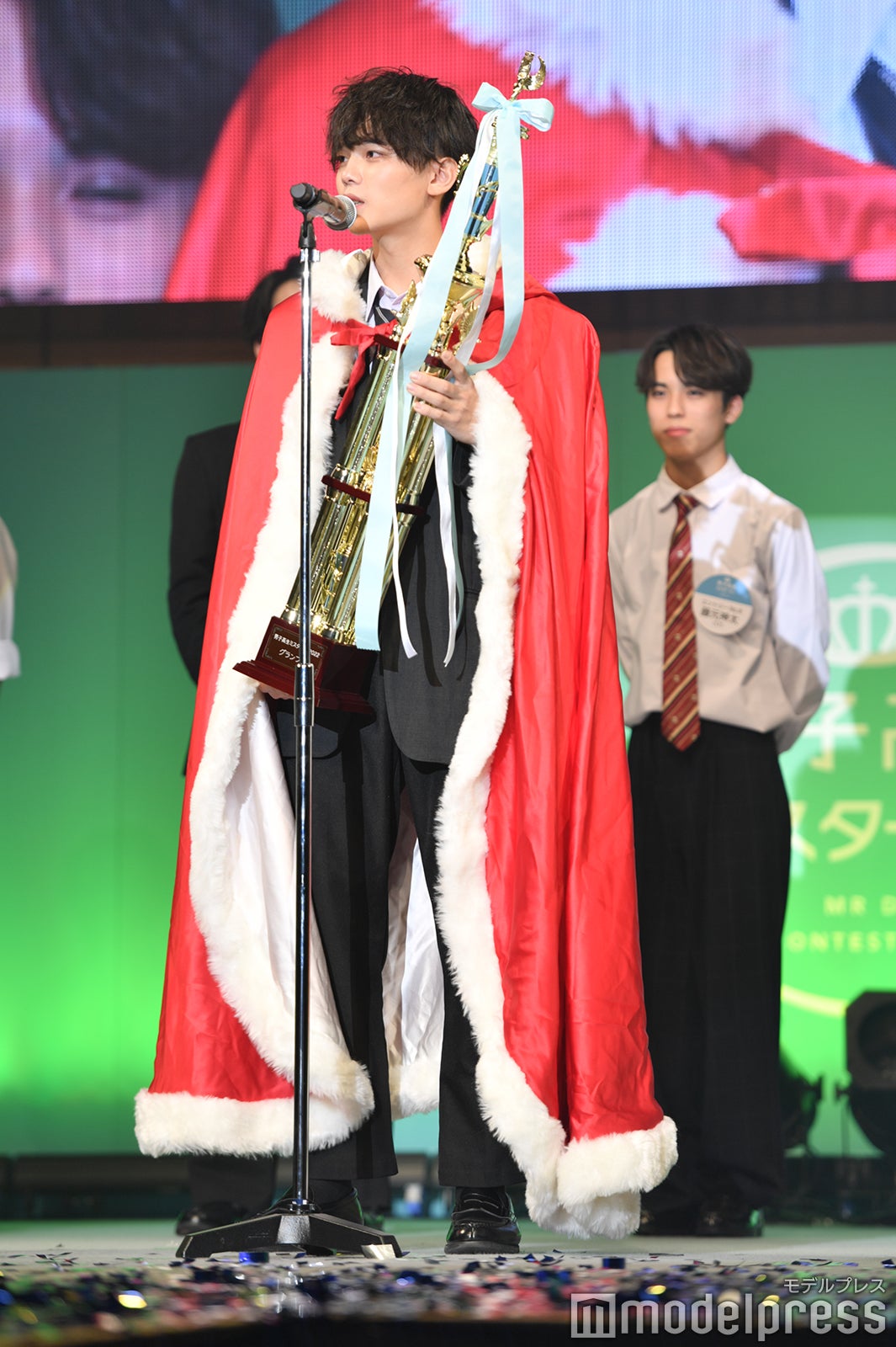 「男子高生ミスターコン2022」ファイナル審査の様子（C）モデルプレス