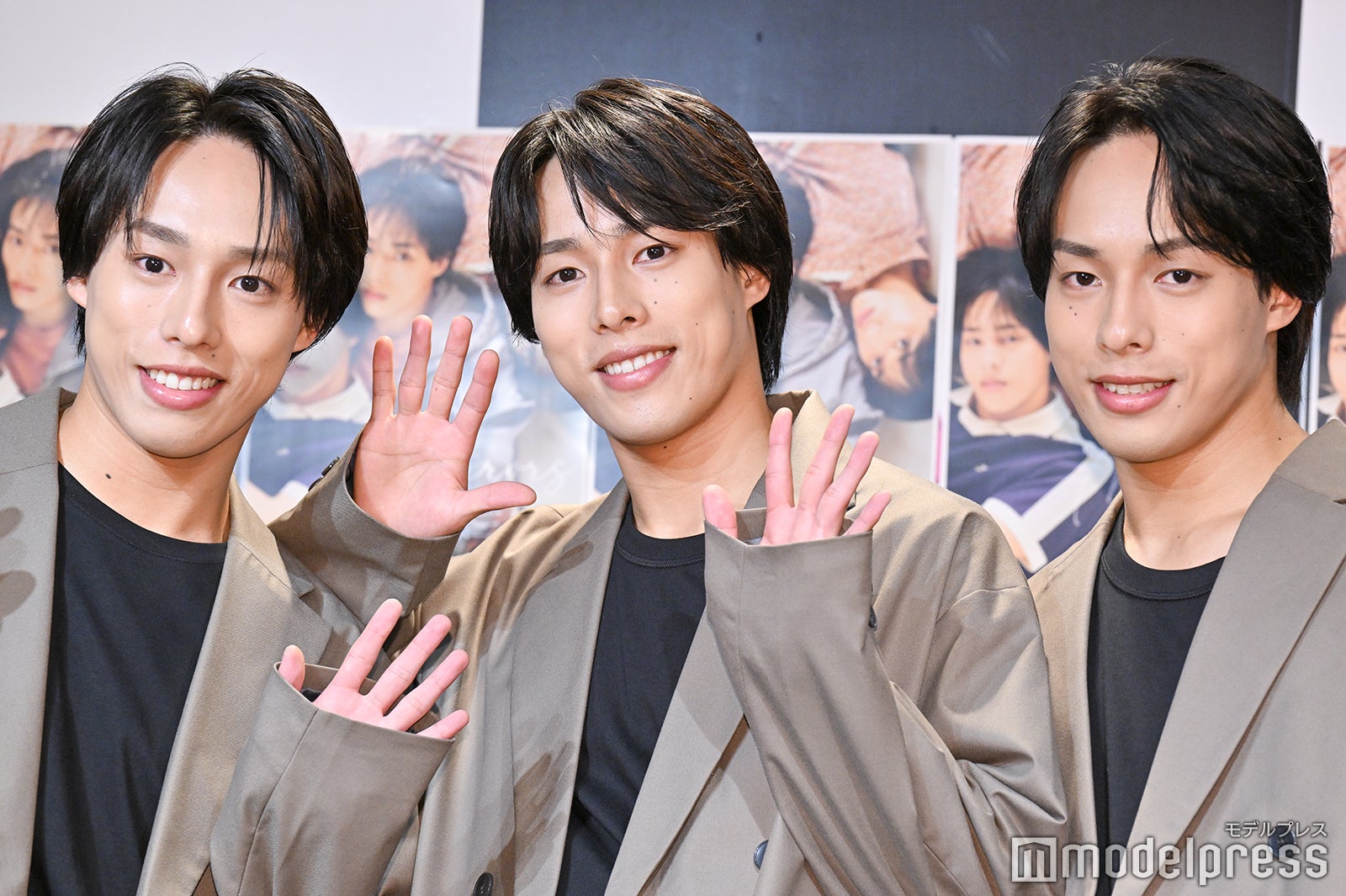 綾人、颯人、嘉人／佐藤三兄弟（C）モデルプレス