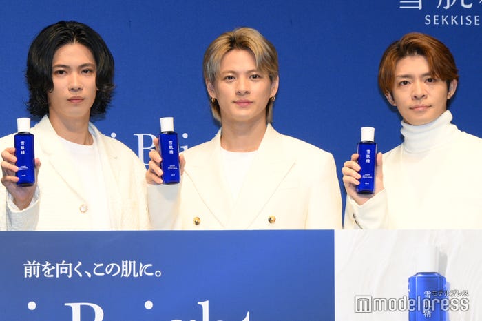 神宮寺勇太、平野紫耀、岸優太(C)モデルプレス