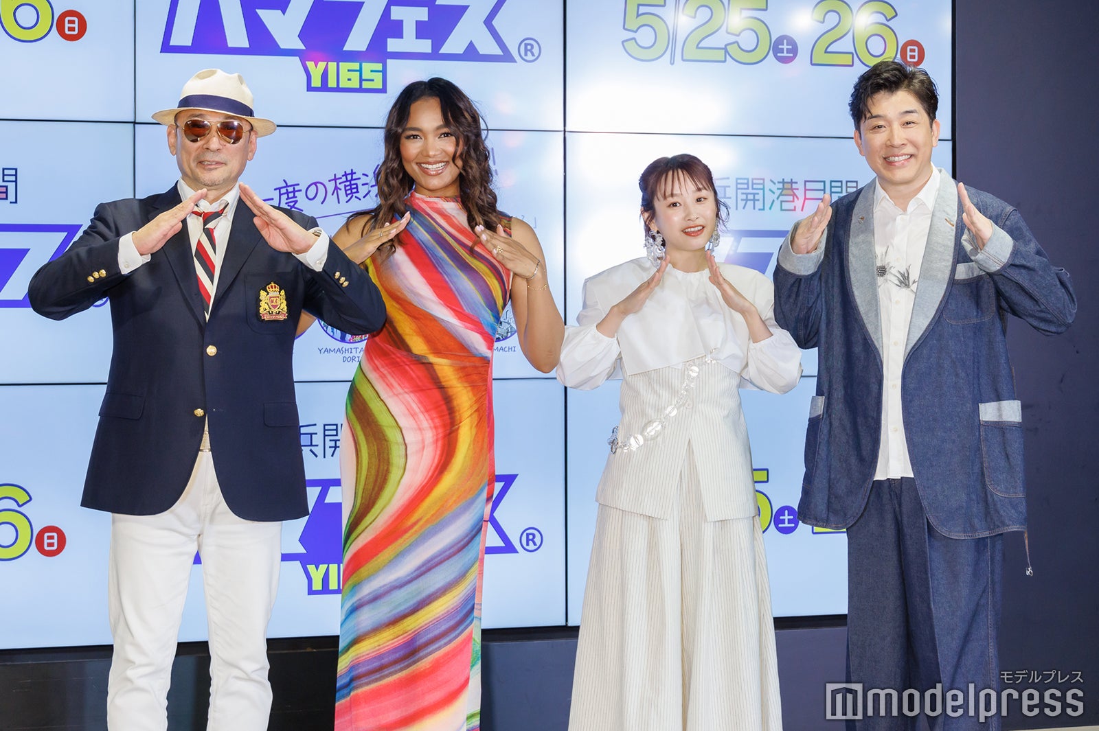 横山剣、クリスタル ケイ、高橋愛、あべこうじ（C）モデルプレス