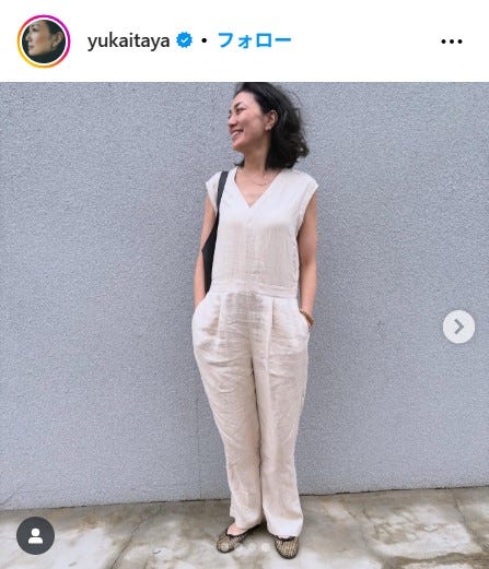 板谷由夏Instagramより