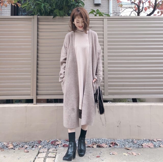 ロングカーディガン
