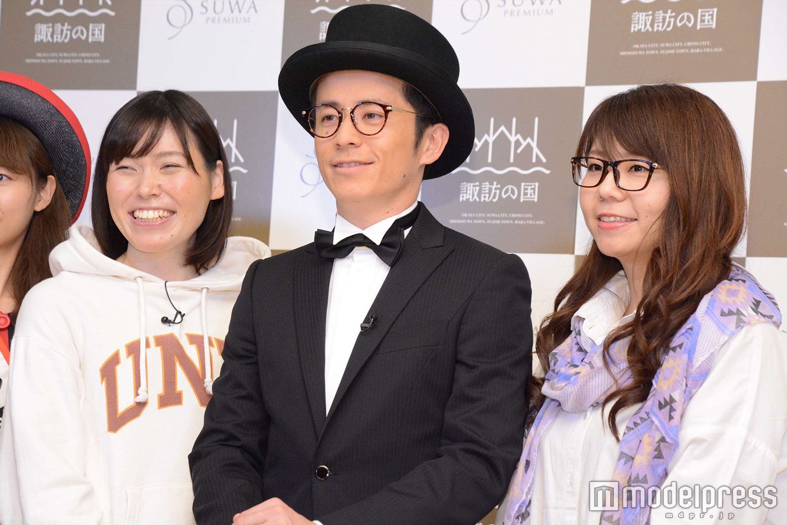 誠子、藤森慎吾、山崎ケイ （C）モデルプレス