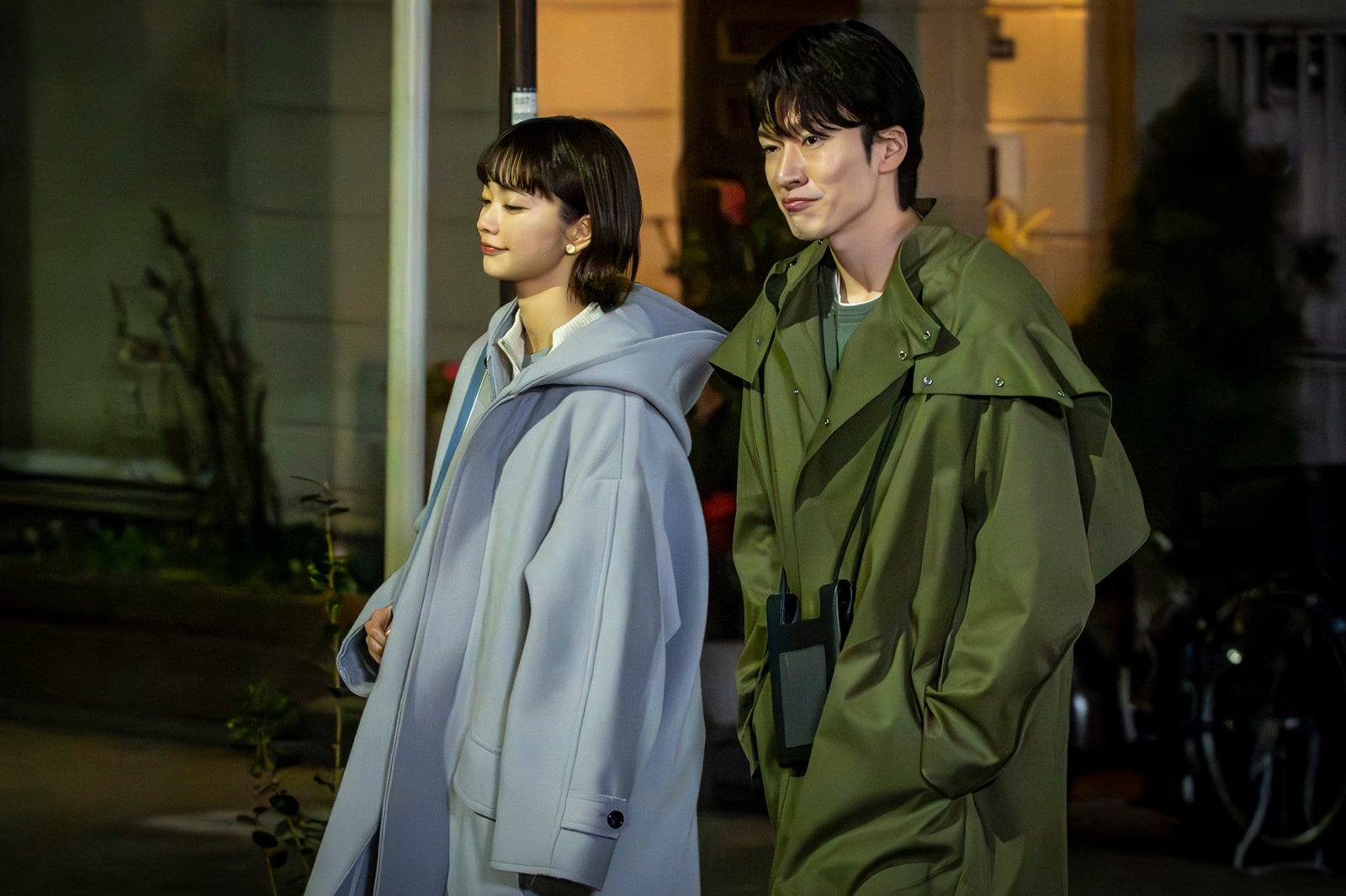 見上愛、深澤辰哉（C）カンテレ