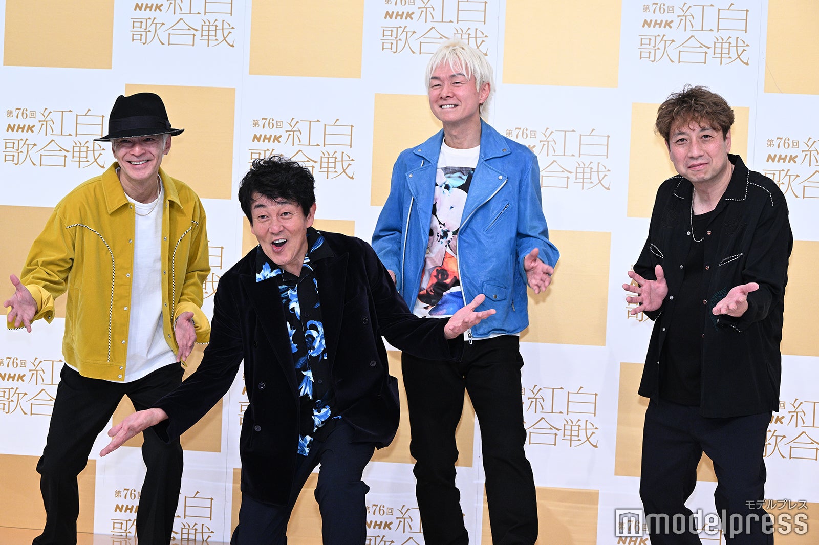 角野秀行、前田亘輝、春畑道哉、松本玲二／TUBE（C）モデルプレス