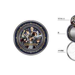 進撃の巨人「そういう時期」のアクリルパネル税込2,500円、進撃の巨人「そういう時期」のマグネット付きメモ缶税込1,200円、進撃の巨人「そういう時期」の原画アクリルキーホルダー(全6種)税込各1,200円(C)諫山創・講談社/「進撃の巨人」The Final Season製作委員会