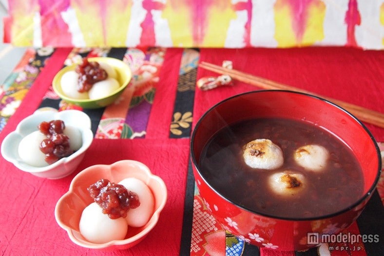 「あずき白玉だんご→おしるこ」