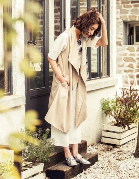 ノースリーブトレンチコート「Re:EDIT by GALSTAR」5,298円（税込）／画像提供：Re:EDIT by GALSTAR