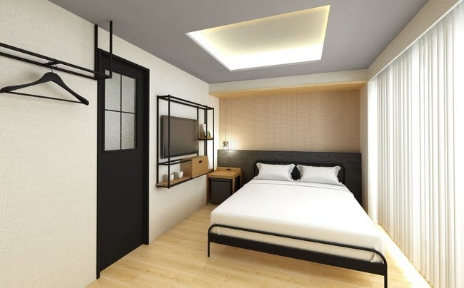 ランプライトブックスホテル福岡／画像提供：ソラーレ ホテルズ アンド リゾーツ