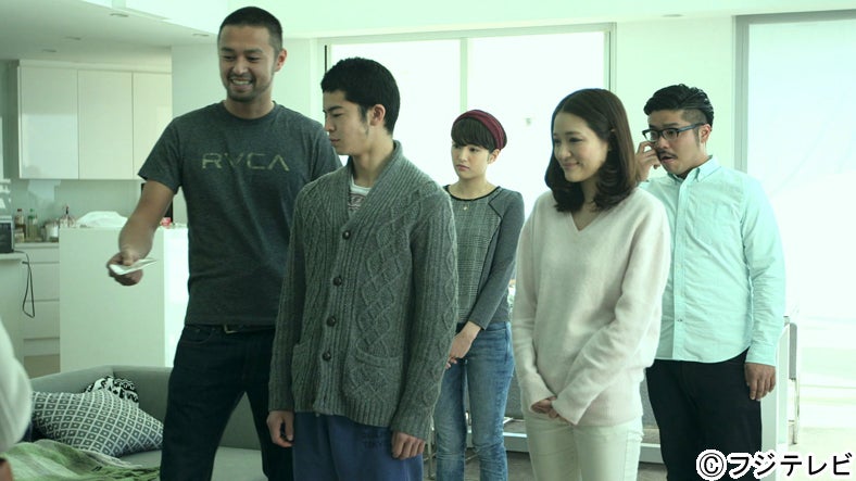 今井洋介、菅谷哲也、小貫智恵、永谷真絵、島一平／「テラスハウス」1月27日放送回より