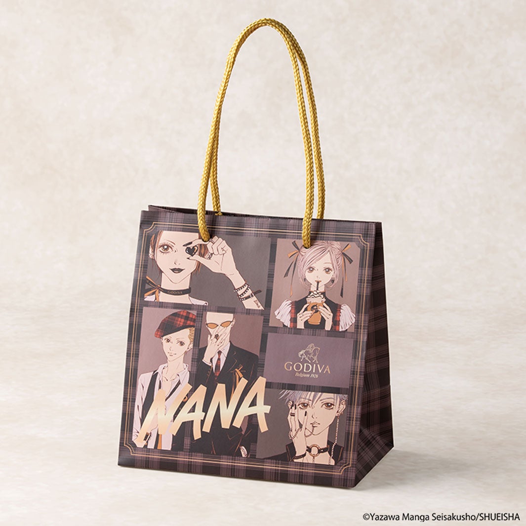 「ゴディバ×NANA コレクションギフトバッグS」（C）Yazawa Manga Seisakusho/SHUEISHA