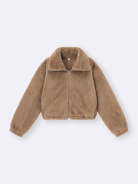 GU フラッフィーブルゾン GUのフラッフィーブルゾン