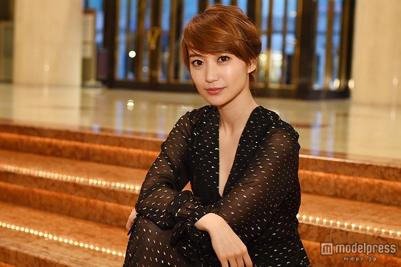 モデルプレスのインタビューに応じた大島優子