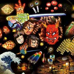 日本の12のあかりが文化財を照らす/画像提供:目黒雅叙園