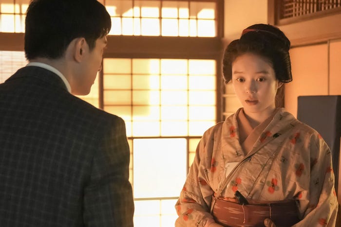 吉沢亮、高石あかり「ばけばけ」第40話(C)NHK