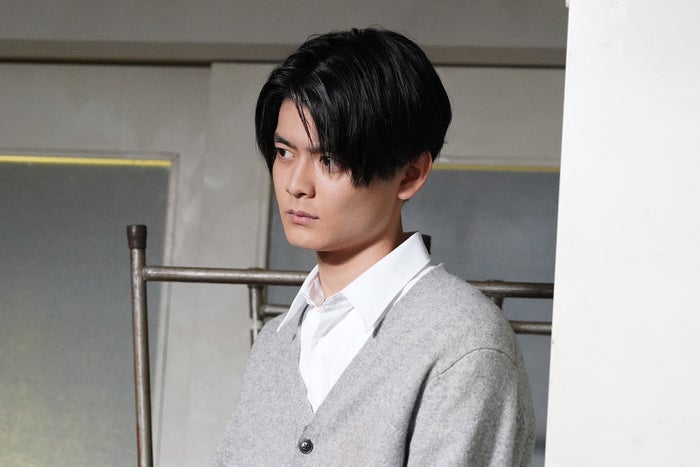 中尾蓮を演じる三船海斗『3年A組 ―今から皆さんは、人質です―』(C)NTV