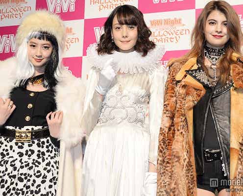 マギー&トリンドル玲奈&河北麻友子、クールな“悪役”に変身 「拘束しちゃいました」ヒールな一面告白