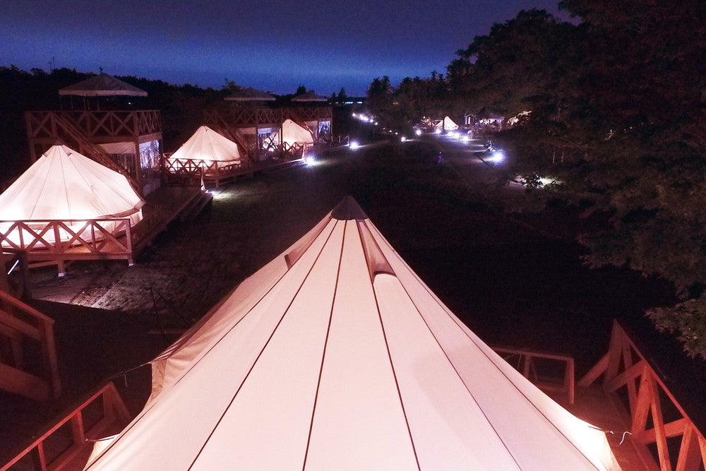 マザー牧場 グランピング THE FARM （提供画像）