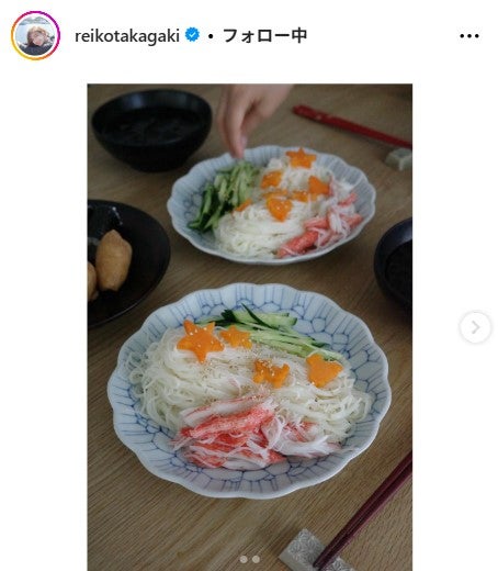 高垣麗子Instagramより