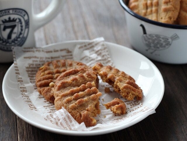 ピーナッツバタークッキー