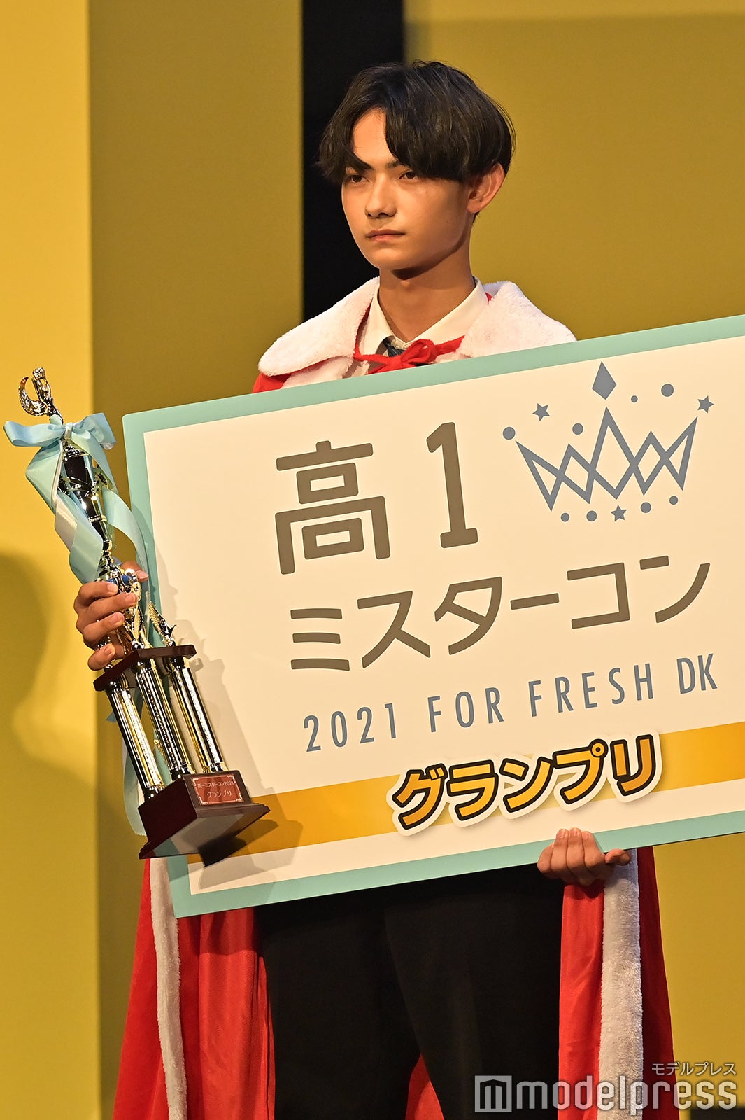 「高一ミスターコン2021」ステージの様子（C）モデルプレス