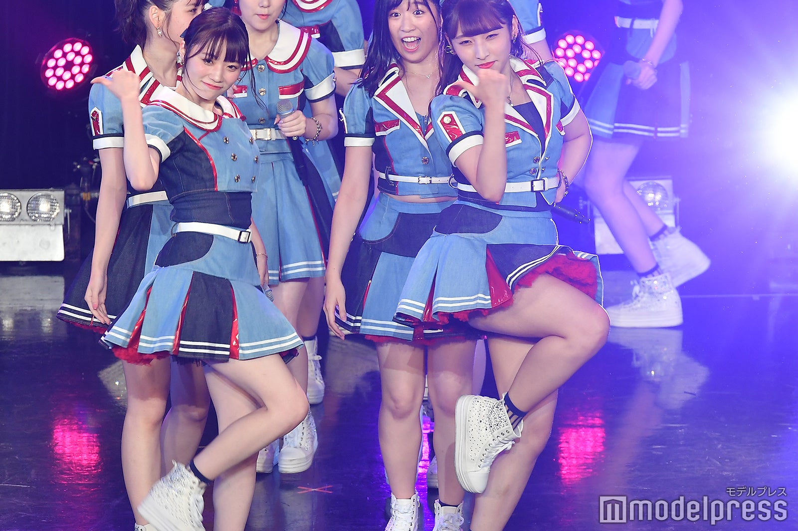 駒田京伽、栗原紗英「U.S.A」？／HKT48「TOKYO IDOL FESTIVAL 2018」 （C）モデルプレス