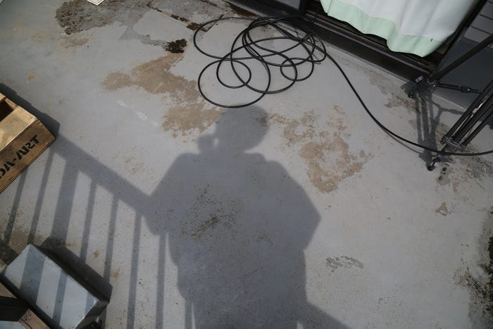 渡邊圭祐が撮影したドラマ「love distance」メイキングショット(C)Paravi