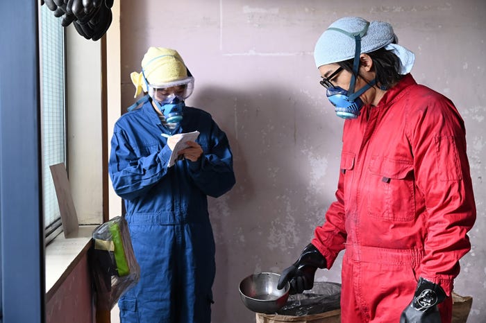 本田翼、高橋一生 (C)テレビ朝日