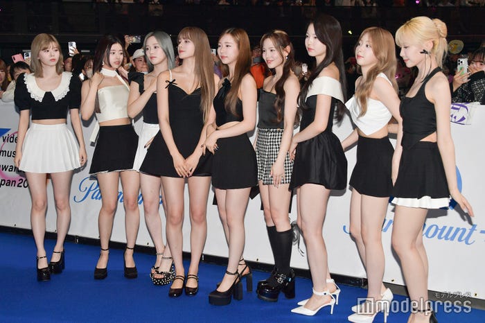 RIKU(リク)、RIMA(リマ)、RIO(リオ)、NINA(ニナ)、MAYA(マヤ)、MAKO(マコ)MAKO(マコ)、AYAKA(アヤカ)、MIIHI(ミイヒ)、MAYUKA(マユカ)/NiziU(C)モデルプレス