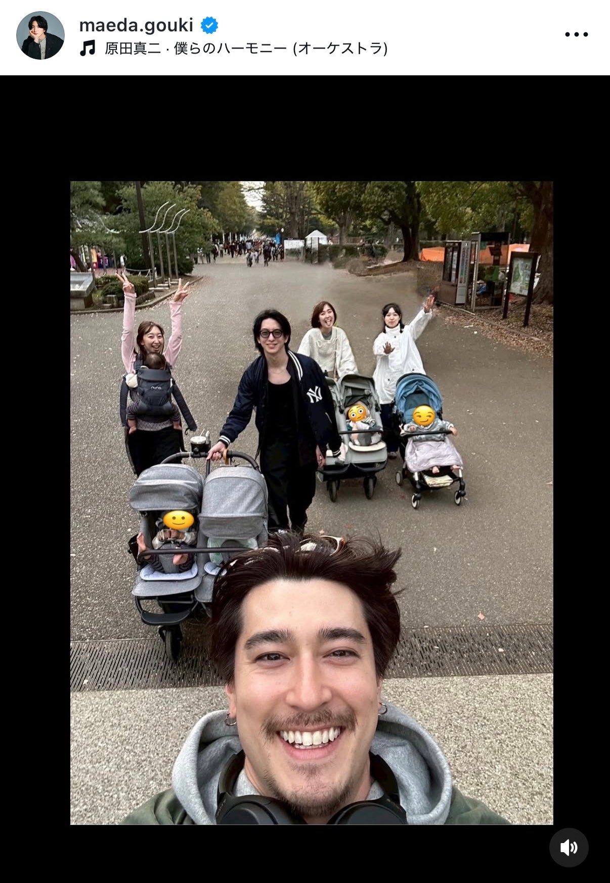 前田公輝Instagramより