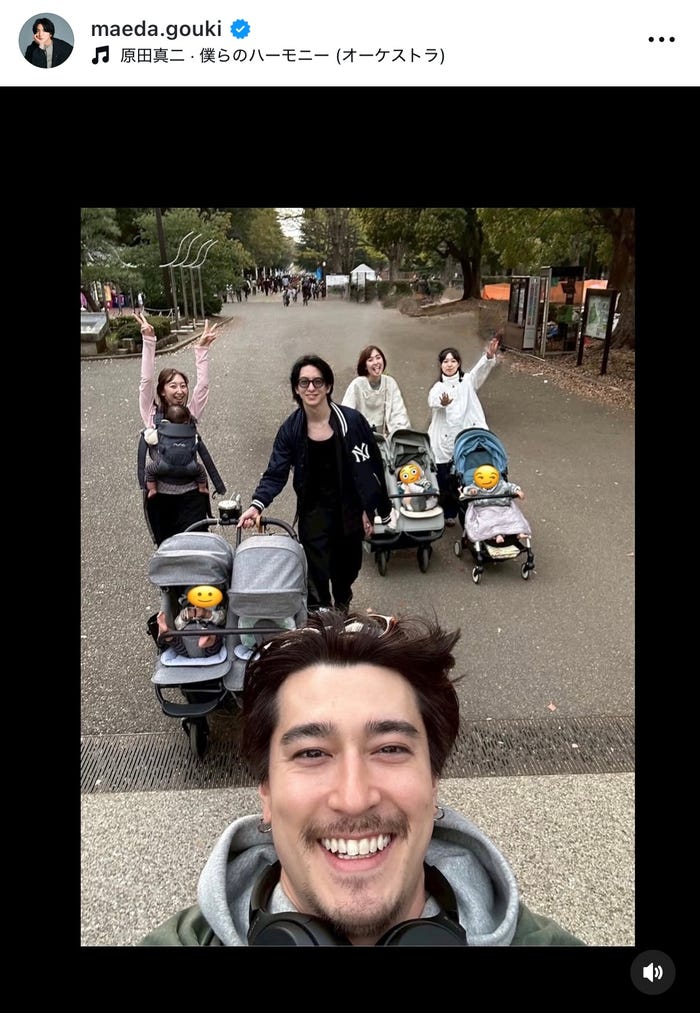 前田公輝Instagramより