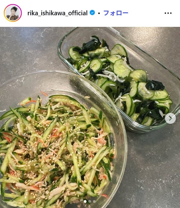 石川梨華Instagramより